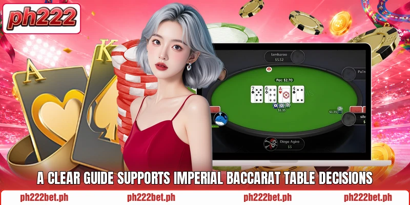 A clear guide supports Imperial Baccarat table decisions A clear guide supports Imperial Baccarat table decisions