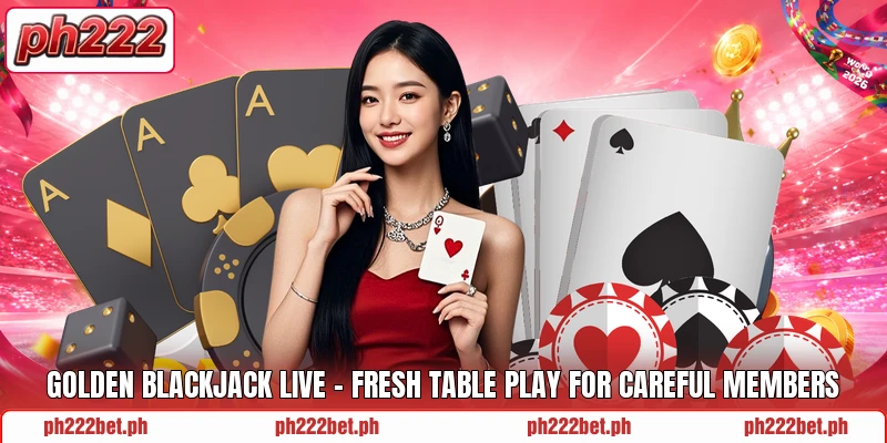 Golden Blackjack Live - Fresh Table Play For Careful Members