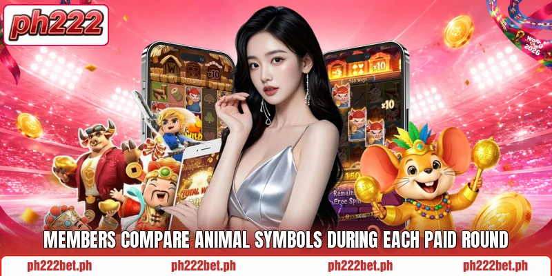 Members compare animal symbols during each paid round