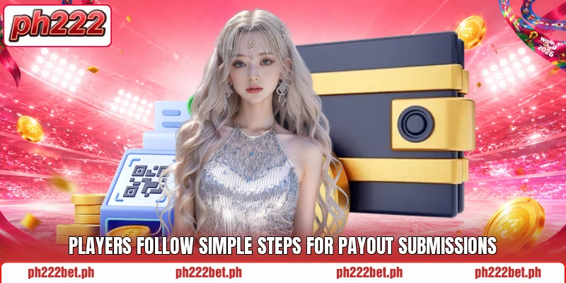 Players follow simple steps for payout submissions Players follow simple steps for payout submissions
