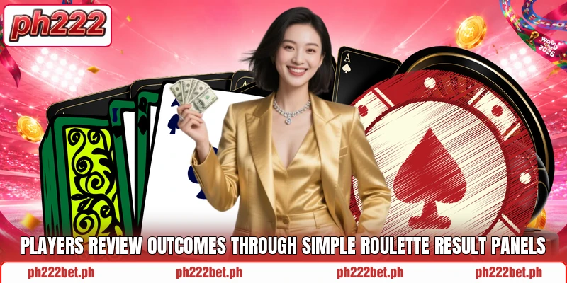 Players review outcomes through simple roulette result panels