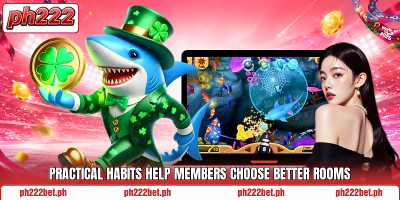 Practical habits help members choose better rooms Practical habits help members choose better rooms