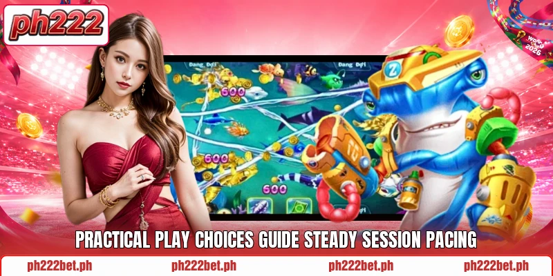 Practical play choices guide steady session pacing