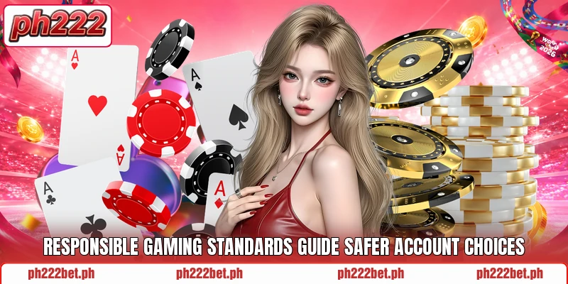 Responsible gaming standards guide safer account choices Responsible gaming standards guide safer account choices