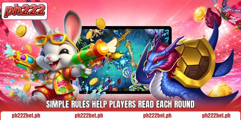 Simple rules help players read each round